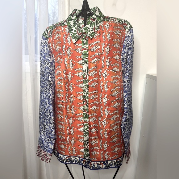 Escada 💯 Silk Blouse - Picture 1 of 9